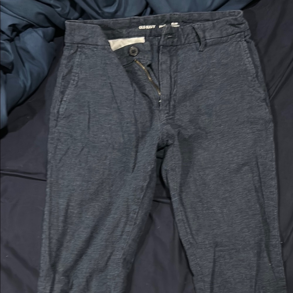 Old Navy Blue Chinos Classic Style